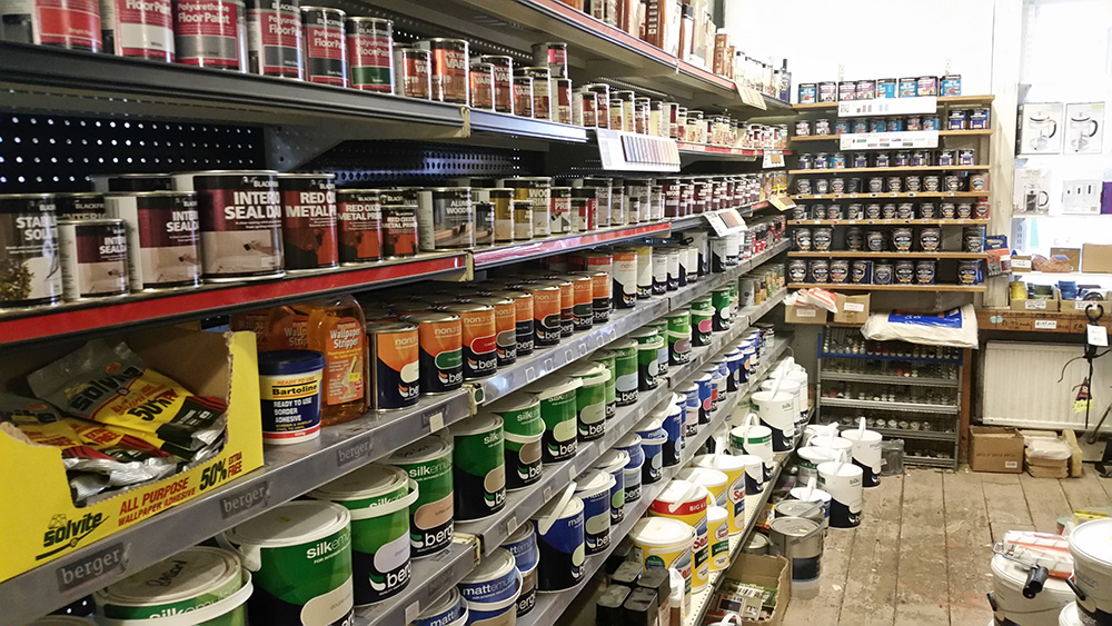Quality Paint and Varnishes - Hardware Shop Shropshire